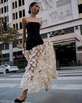 High Quality Women Sexy Off the Shoulder Florlas Mesh Long Maxi Dress Celebrate Birthday Party Evening Outfit Vestido